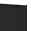 Porte de meuble de cuisine Pasilla noir mat l. 45 cm x H. 60 cm GoodHome