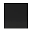 Porte de meuble de cuisine Pasilla noir mat l. 60 cm x H. 65 cm GoodHome