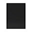 Porte de meuble de cuisine Pasilla noir mat l. 60 cm x H. 80 cm GoodHome