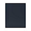 Porte de meuble de cuisine pour électroménager Artemisia bleu mat l. 60 cm x H. 72 cm GoodHome
