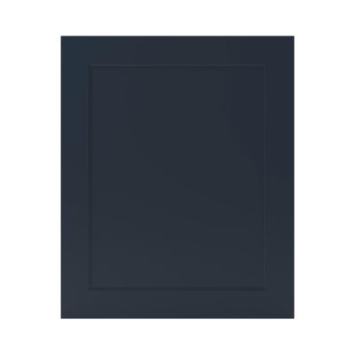 Porte de meuble de cuisine pour électroménager Artemisia bleu mat l. 60 cm x H. 72 cm GoodHome