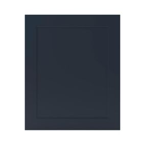 Porte de meuble de cuisine pour électroménager Artemisia bleu mat l. 60 cm x H. 72 cm GoodHome