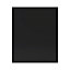 Porte de meuble de cuisine pour électroménager Pasilla noir mat l. 60 cm x H. 72 cm GoodHome