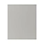 Porte de meuble de cuisine pour électroménager Stevia gris mat l. 60 cm x H. 72 cm GoodHome