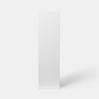 Porte de meuble de cuisine Stevia blanc brillant l. 25 cm x H. 90 cm GoodHome
