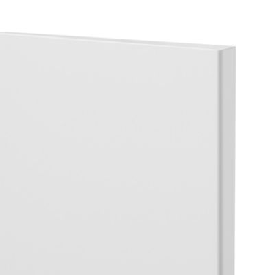 Porte de meuble de cuisine Stevia blanc brillant l. 30 cm x H. 72 cm GoodHome