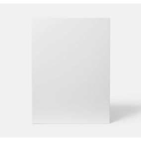 Porte de meuble de cuisine Stevia blanc brillant l. 60 cm x H. 80 cm GoodHome