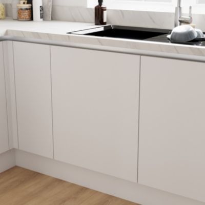 Porte de meuble de cuisine Stevia blanc mat l.40 x H.72 cm GoodHome
