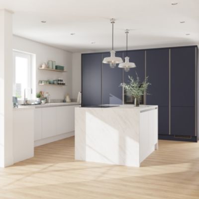 Porte de meuble de cuisine Stevia blanc mat l.40 x H.72 cm GoodHome