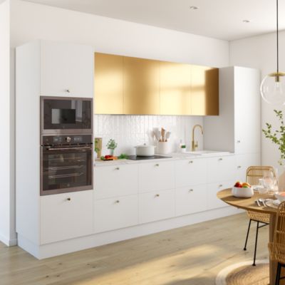 Porte de meuble de cuisine Stevia blanc mat l.40 x H.72 cm GoodHome