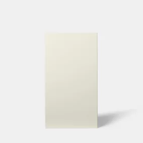 Porte de meuble de cuisine Stevia crème brillant l. 30 cm x H. 90 cm GoodHome