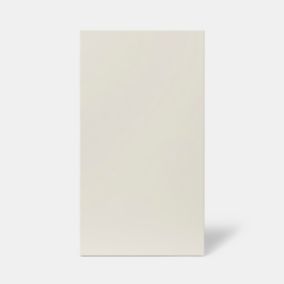 Porte de meuble de cuisine Stevia crème brillant l. 40 cm x H. 72 cm GoodHome