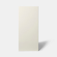 Porte de meuble de cuisine Stevia crème brillant l. 40 cm x H. 90 cm GoodHome