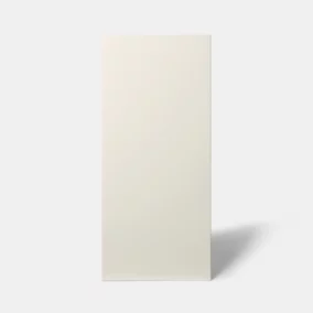 Porte de meuble de cuisine Stevia crème brillant l. 40 cm x H. 90 cm GoodHome