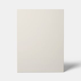 Porte de meuble de cuisine Stevia crème brillant l. 60 cm x H. 80 cm GoodHome