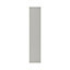 Porte de meuble de cuisine Stevia gris mat l. 15 cm x H. 72 cm GoodHome