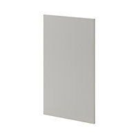 Porte de meuble de cuisine Stevia gris mat l. 40 cm x H. 72 cm GoodHome