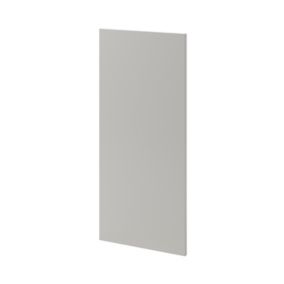 Porte de meuble de cuisine Stevia gris mat l. 40 cm x H. 90 cm GoodHome