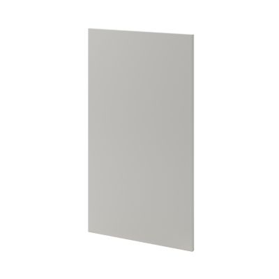 Porte de meuble de cuisine Stevia gris mat l. 50 cm x H. 90 cm GoodHome