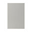 Porte de meuble de cuisine Stevia gris mat l. 60 cm x H. 90 cm GoodHome