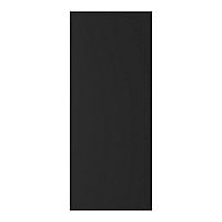 Porte de meuble de cuisine Stevia noir mat l. 30 cm x H. 72 cm GoodHome