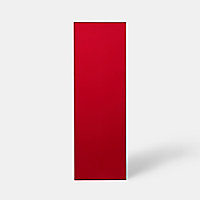 Porte de meuble de cuisine Stevia rouge brillant l. 30 cm x H. 90 cm GoodHome