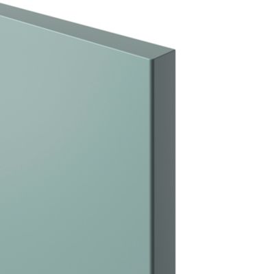 Porte de meuble de cuisine Stevia vert mat l. 50 cm x H. 72 cm GoodHome