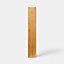 Porte de meuble de cuisine Verbena chêne massif l. 15 cm x H. 90 cm GoodHome