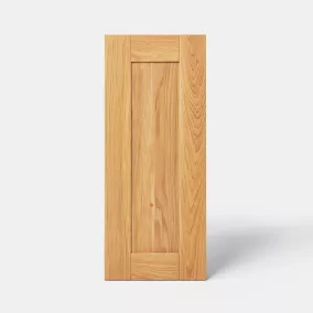 Porte de meuble de cuisine Verbena chêne massif l. 30 cm x H. 72 cm GoodHome
