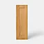 Porte de meuble de cuisine Verbena chêne massif l. 30 cm x H. 90 cm GoodHome