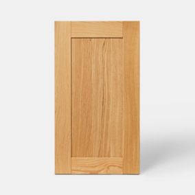 Porte de meuble de cuisine Verbena chêne massif l. 40 cm x H. 72 cm GoodHome