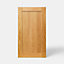 Porte de meuble de cuisine Verbena chêne massif l. 50 cm x H. 90 cm GoodHome