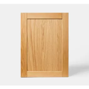 Porte de meuble de cuisine Verbena chêne massif l. 60 cm x H. 80 cm GoodHome