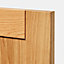 Porte de meuble de cuisine Verbena chêne massif l. 60 cm x H. 90 cm GoodHome