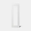 Porte de meuble de cuisine vitrée Garcinia blanc brillant l. 30 cm x H. 90 cm GoodHome