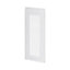 Porte de meuble de cuisine vitrée Garcinia gris clair brillant l. 30 cm x H. 72 cm GoodHome