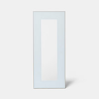 Porte de meuble de cuisine vitrée Winterana blanc l. 30 cm x H. 72 cm GoodHome