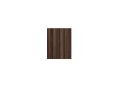Porte de meuble sous-évier de cuisine Palma effet bois sombre l. 45 cm
