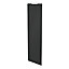 Porte de placard coulissante anthracite avec cadre noir GoodHome Arius H. 248,5 x L. 77.2 cm