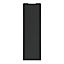 Porte de placard coulissante anthracite avec cadre noir GoodHome Arius H. 248,5 x L. 77.2 cm