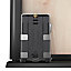 Porte de placard coulissante atelier effet chêne clair profil noir GoodHome Arius H. 248,5 x L. 61.2 cm + amortisseurs