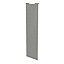 Porte de placard coulissante béton avec cadre blanc GoodHome Arius H. 248,5 x L. 77.2 cm