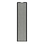 Porte de placard coulissante béton avec cadre noir GoodHome Arius H. 248,5 x L. 62.2 cm