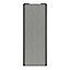 Porte de placard coulissante béton avec cadre noir GoodHome Arius H. 248,5 x L. 92.2 cm