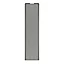 Porte de placard coulissante béton profil gris GoodHome Arius H. 248,5 x L. 62.2 cm + amortisseurs