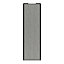 Porte de placard coulissante béton profil noir GoodHome Arius H. 248,5 x L. 77.2 cm + amortisseurs