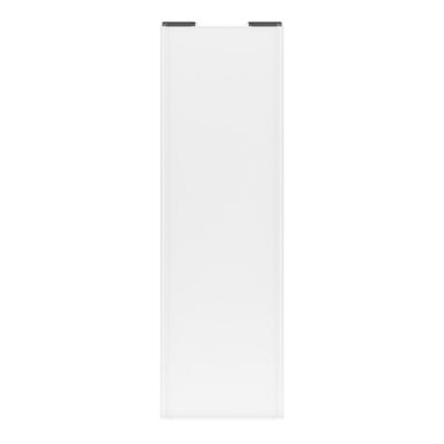 Porte de placard coulissante blanc profil blanc GoodHome Arius H. 248,5 x L. 77.2 cm + amortisseurs