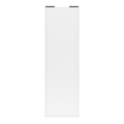 Porte de placard coulissante blanc profil blanc GoodHome Arius H. 248,5 x L. 77.2 cm + amortisseurs
