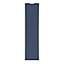 Porte de placard coulissante bleu profil gris GoodHome Arius H. 248,5 x L. 62.2 cm + amortisseurs