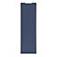 Porte de placard coulissante bleu profil gris GoodHome Arius H. 248,5 x L. 77.2 cm + amortisseurs